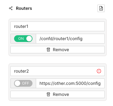 Router List
