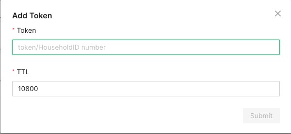 Add Dialog